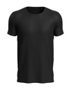 Koszulka Sportowa Dopasowana Oddychajaca S8000 - Black Opal
