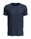 Koszulka Sportowa Dopasowana Oddychajaca S8000 - Blue Midnight