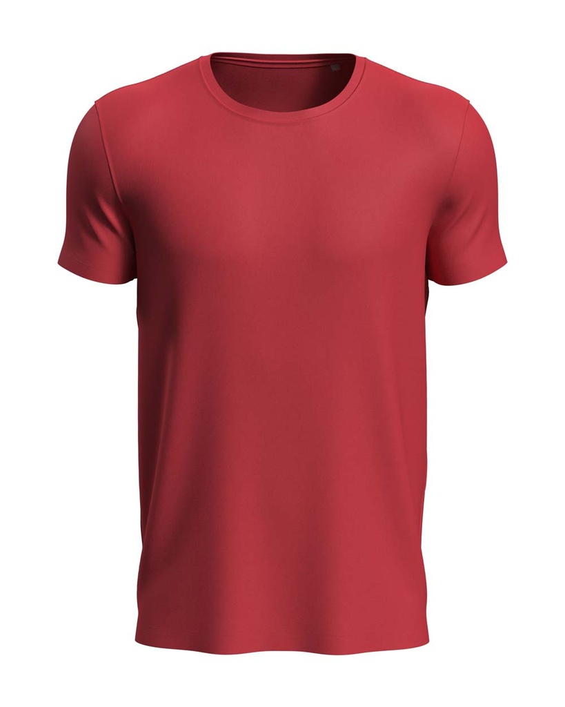 Koszulka Sportowa Dopasowana Oddychajaca S8000 - Crimson Red