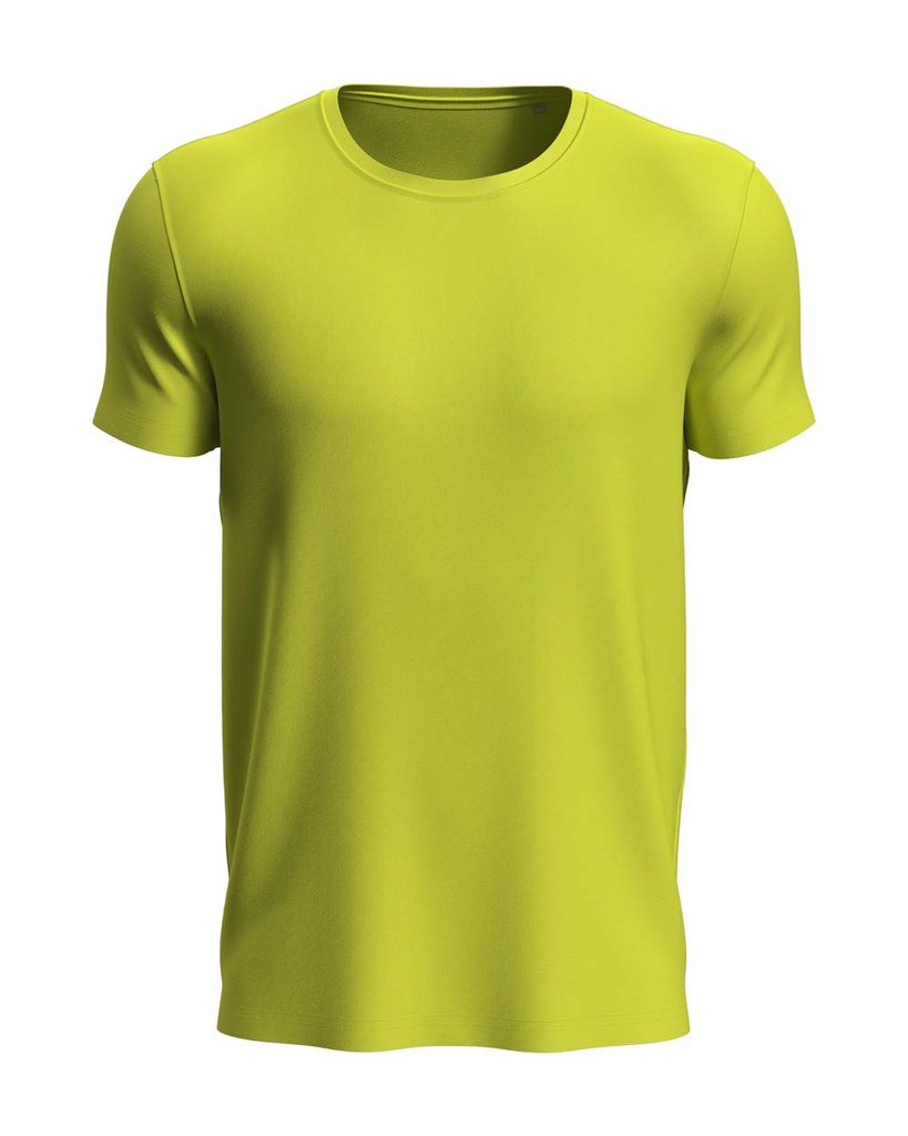 Koszulka Sportowa Dopasowana Oddychajaca S8000 - Cyber Yellow