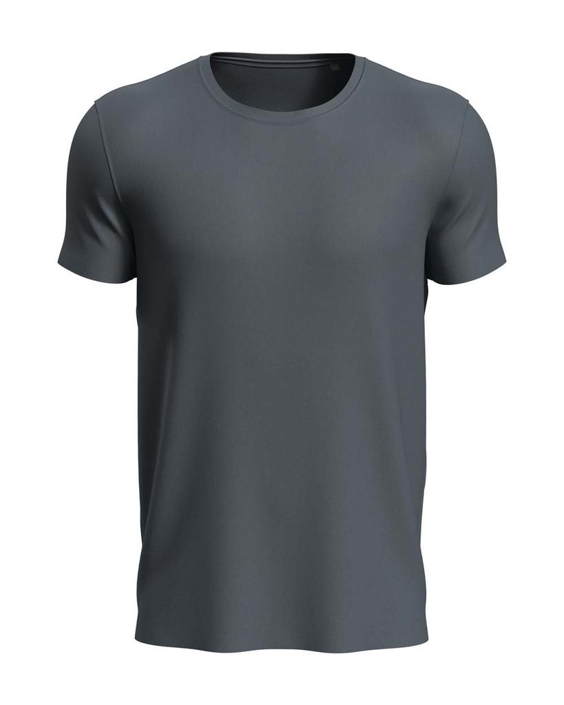 Koszulka Sportowa Dopasowana Oddychajaca S8000 - Granite Grey