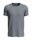 Koszulka Sportowa Dopasowana Oddychajaca S8000 - Silver Grey