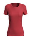 Koszulka Damska Sportowa Odprowadzajaca Wilgoc S8100 - Crimson Red
