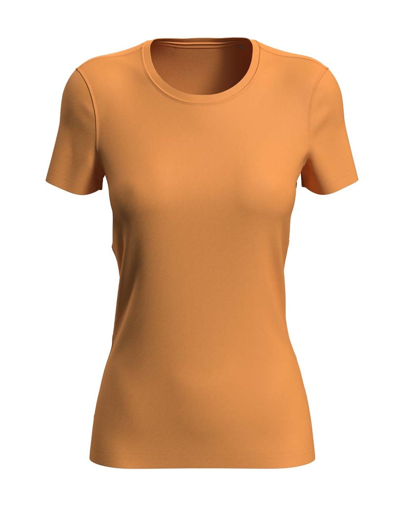 Koszulka Damska Sportowa Odprowadzajaca Wilgoc S8100 - Cyber Orange