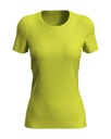 Koszulka Damska Sportowa Odprowadzajaca Wilgoc S8100 - Cyber Yellow