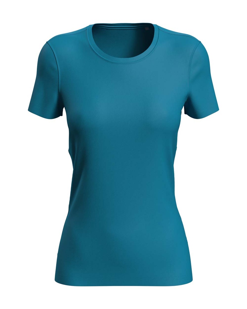 Koszulka Damska Sportowa Odprowadzajaca Wilgoc S8100 - Hawaii Blue