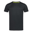 Koszulka Meska Siateczkowa Odprowadzajaca Wilgoc S8400 - Black Opal