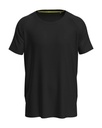 Koszulka Sportowa Raglanowa Odprowadzajaca Wilgoc S8410 - Black Opal
