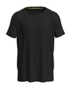 Koszulka Sportowa Raglanowa Odprowadzajaca Wilgoc S8410 - Black Opal