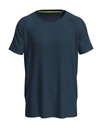 Koszulka Sportowa Raglanowa Odprowadzajaca Wilgoc S8410 - Marina Blue
