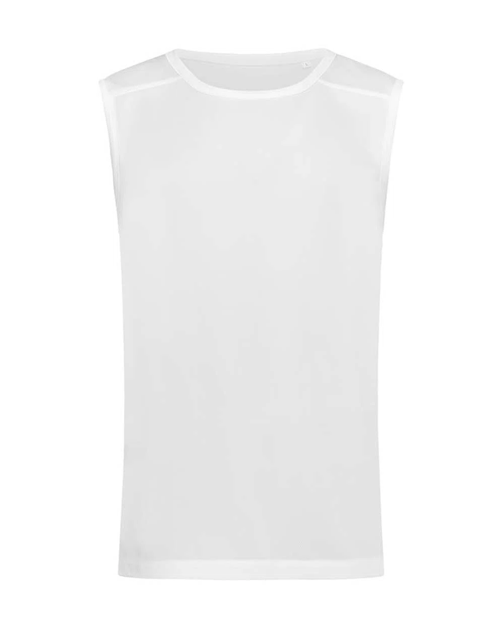 Koszulka siateczkowa bez rekawow S8440 - White