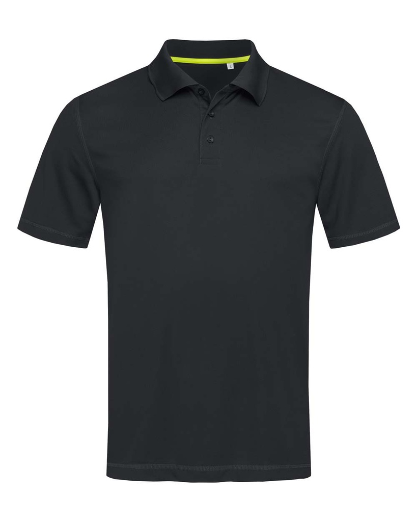 Koszulka Polo Meska Siateczkowa S8450 - Black Opal