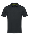 Koszulka Polo Meska Siateczkowa S8450 - Black Opal