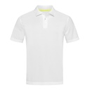 Koszulka Polo Meska Siateczkowa S8450 - White