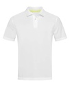 Koszulka Polo Meska Siateczkowa S8450 - White