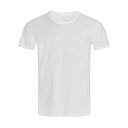 Koszulka Unisex Klasyczna Bawelniana S9000 - White