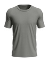 T-shirt Meski Slim Bawelniany S9020 - Grey Heather