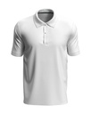 Koszulka polo męska regular S9050 - White