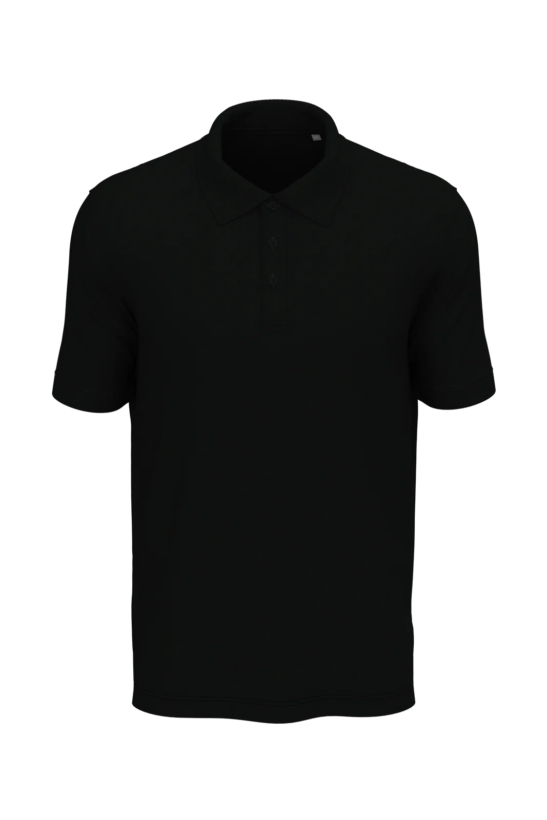 Koszulka Polo Meska Klasyczna Bawelniana S9060 - Black Opal
