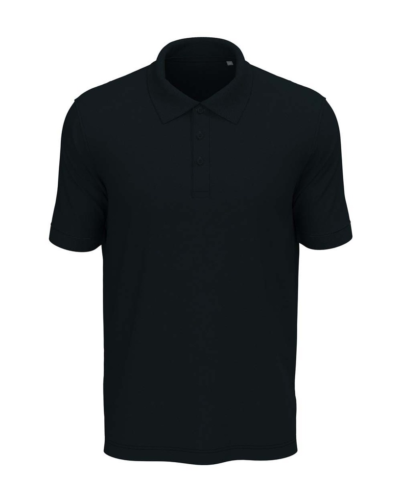 Koszulka Polo Meska Klasyczna Bawelniana S9060 - Blue Midnight