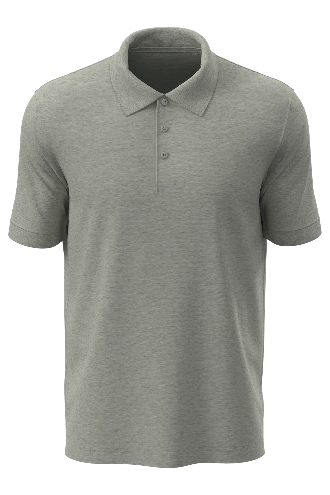 Koszulka Polo Meska Klasyczna Bawelniana S9060 - Grey Heather