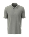 Koszulka Polo Meska Klasyczna Bawelniana S9060 - Grey Heather