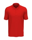 Koszulka Polo Meska Klasyczna Bawelniana S9060 - Scarlet Red