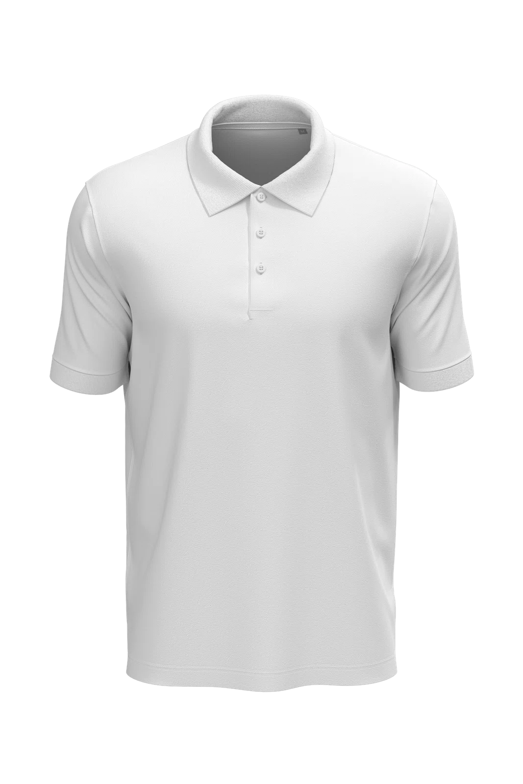 Koszulka Polo Meska Klasyczna Bawelniana S9060 - White