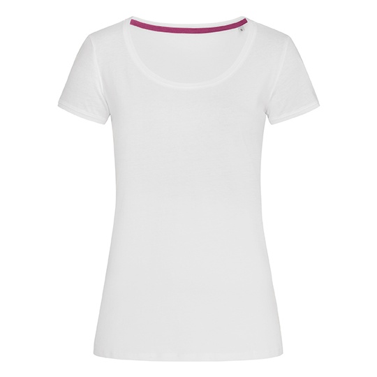 Koszulka Damska Slim S9120 - White