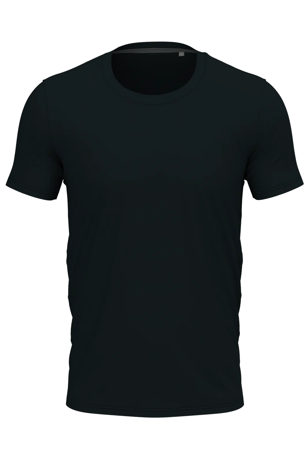 Koszulka Meska Slim Bawelniana S9600 - Blue Midnight