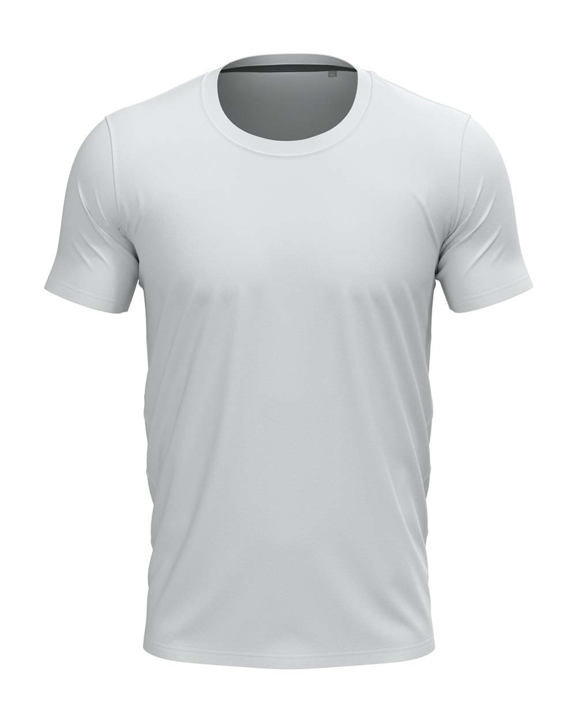 Koszulka Meska Slim Bawelniana S9600 - White