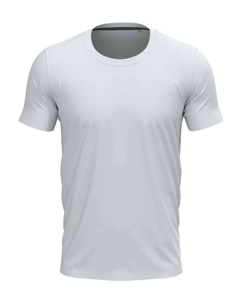 Koszulka Meska Slim Bawelniana S9600 - White