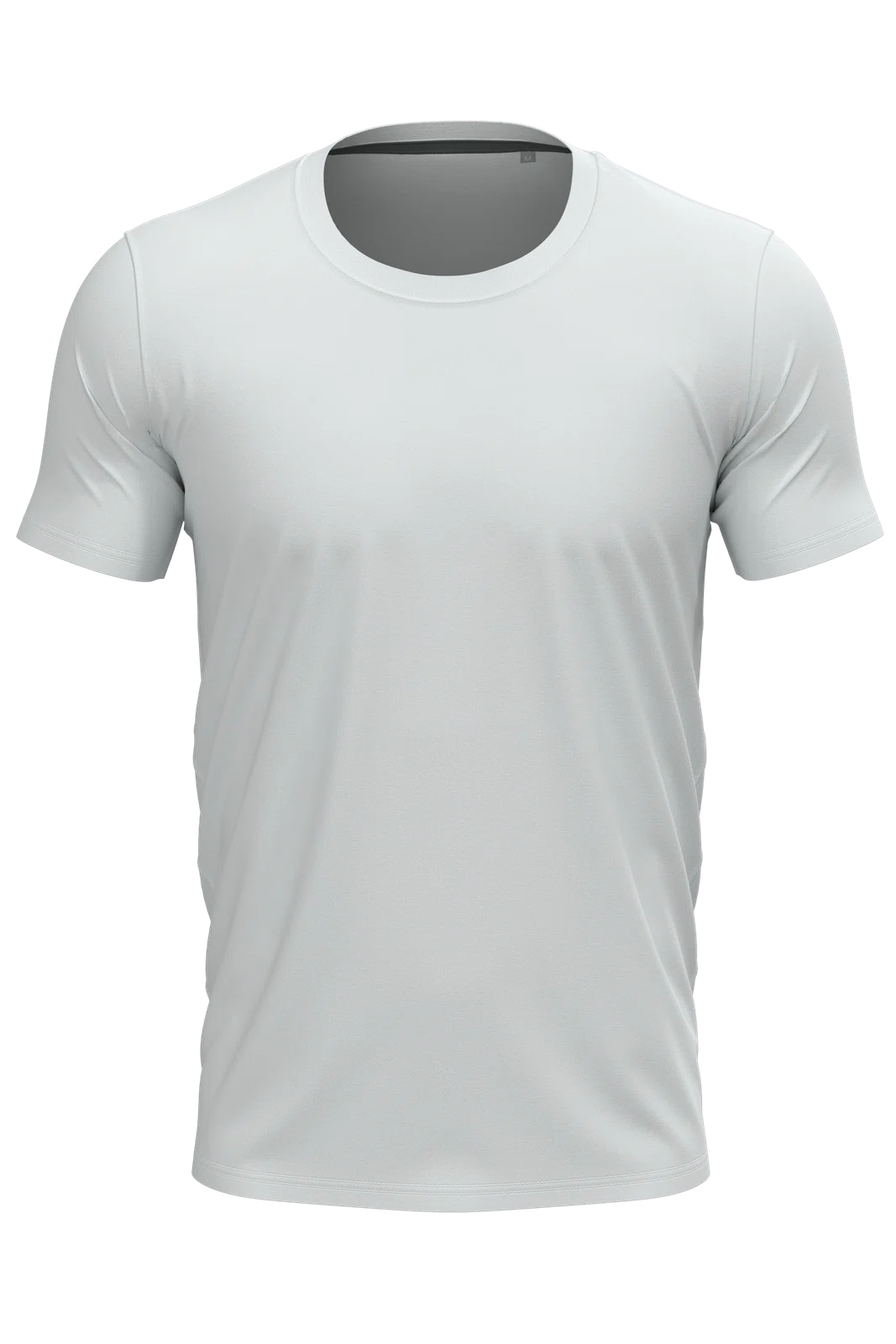 Koszulka Meska Slim Bawelniana S9600 - White
