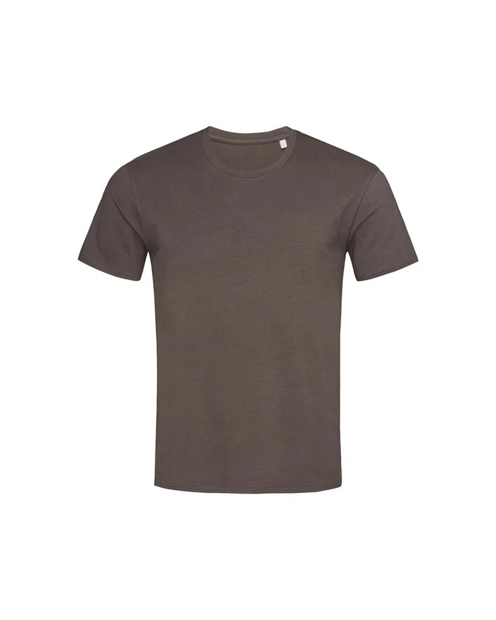 T-shirt Regular Stretch S9630 - Dark Chocolate