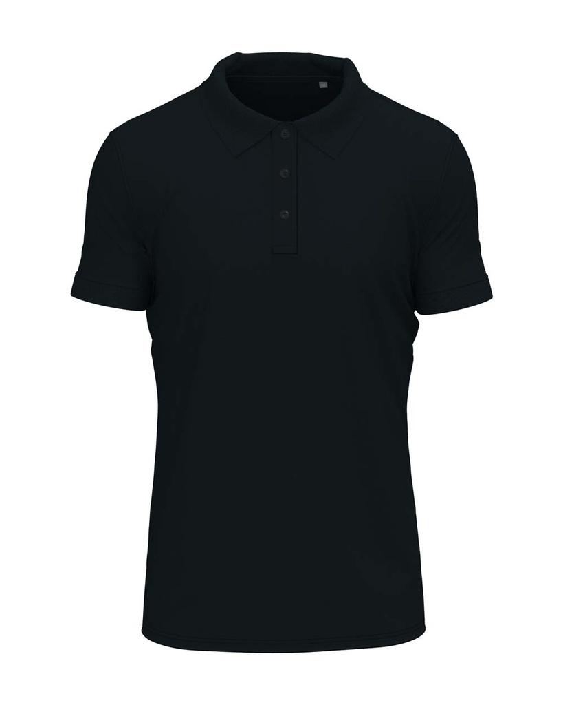 Koszulka Polo Meska Stretch S9640 - Blue Midnight
