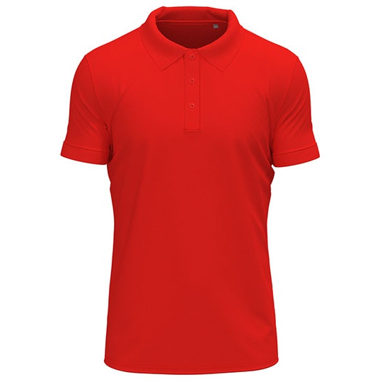 Koszulka Polo Stretch S9640 - Scarlet Red