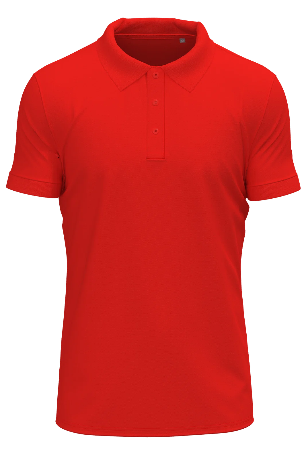 Koszulka Polo Meska Stretch S9640 - Scarlet Red
