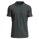 Koszulka Polo Meska Stretch S9640 - Slate Grey (Solid)