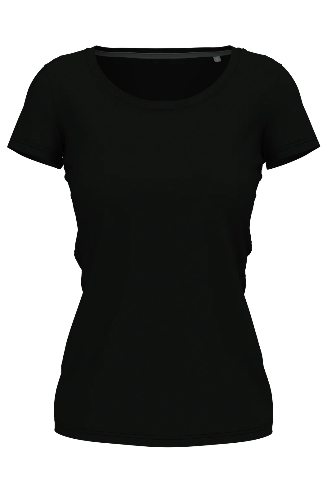 Koszulka Damska Slim Fit S9700 - Black Opal