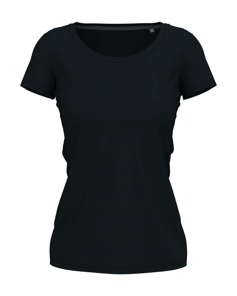 Koszulka Damska Slim Fit S9700 - Blue Midnight