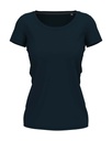 Koszulka Damska Slim Fit S9700 - Marina Blue