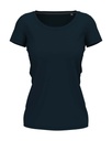 Koszulka Damska Slim Fit S9700 - Marina Blue