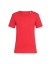 Koszulka Damska Klasyczna S9730 - Scarlet Red