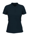 Koszulka Polo Damska Bawelniana S9740 - Marina Blue