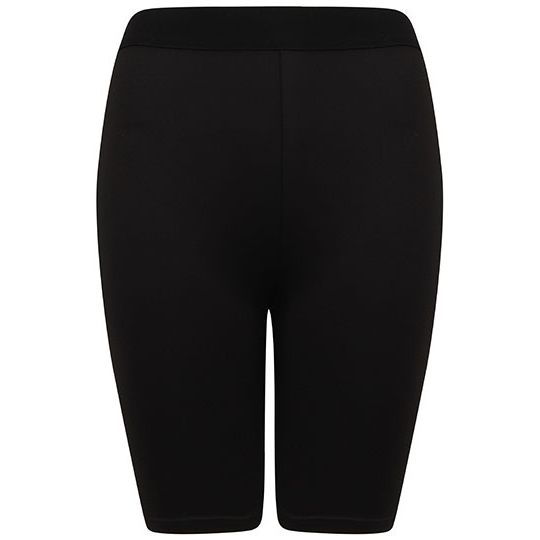 Damskie Szorty Kolarskie Elastyczne SF427 - Black & Black