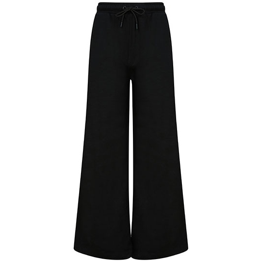 Spodnie Damskie Dresowe Polar Czesany SF431 - Black