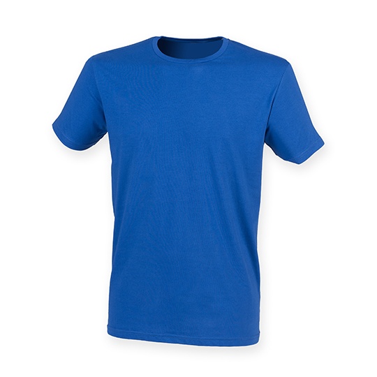 Meski T-shirt Slim Fit SFM121 - Royal