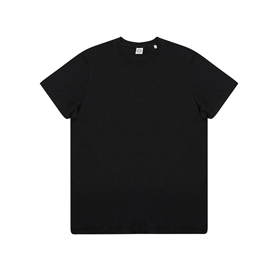 T-shirt Unisex Klasyczny Regenerowana Bawelna SFM130 - Black