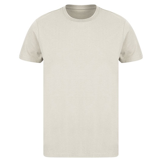 T-shirt Unisex Klasyczny Regenerowana Bawelna SFM130 - Light Stone