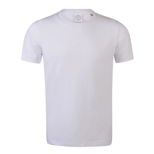 Koszulka Slim Bawelna Elastan SM121 - White